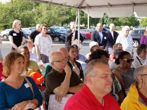 Attendees at the VANTAGE Aging Grand Opening