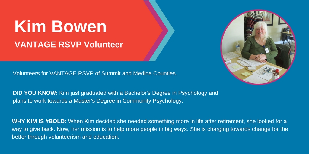 Kim Bowen RSVP Volunteer
