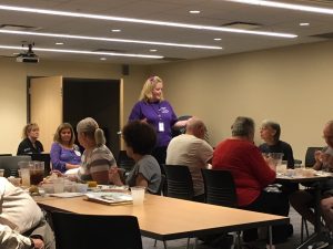 Informational lunch to teach older residents about SNAP benefits