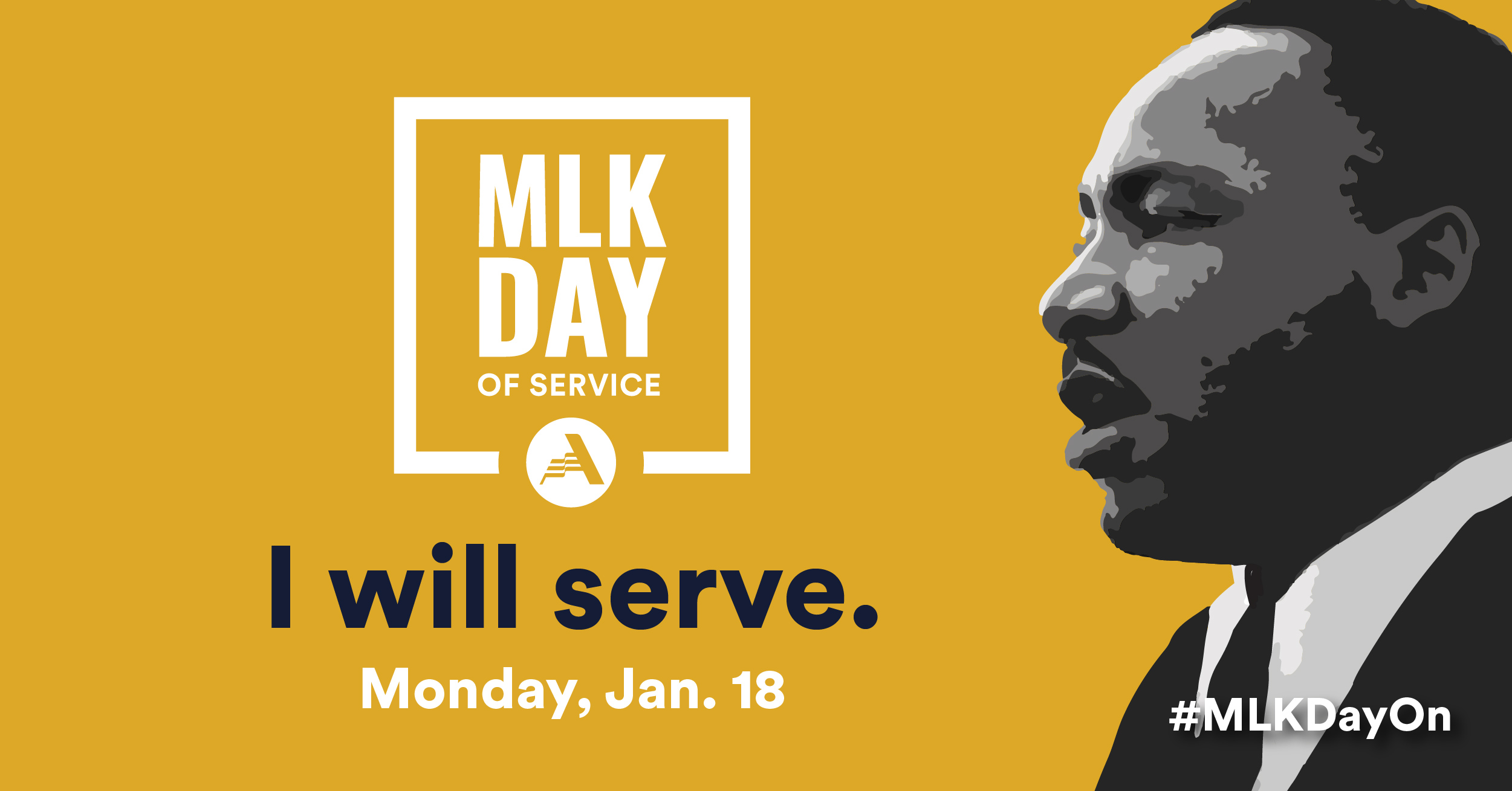 Serve on MLK Day!