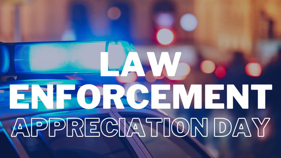 National Law Enforcement Appreciation Day | VANTAGE Aging