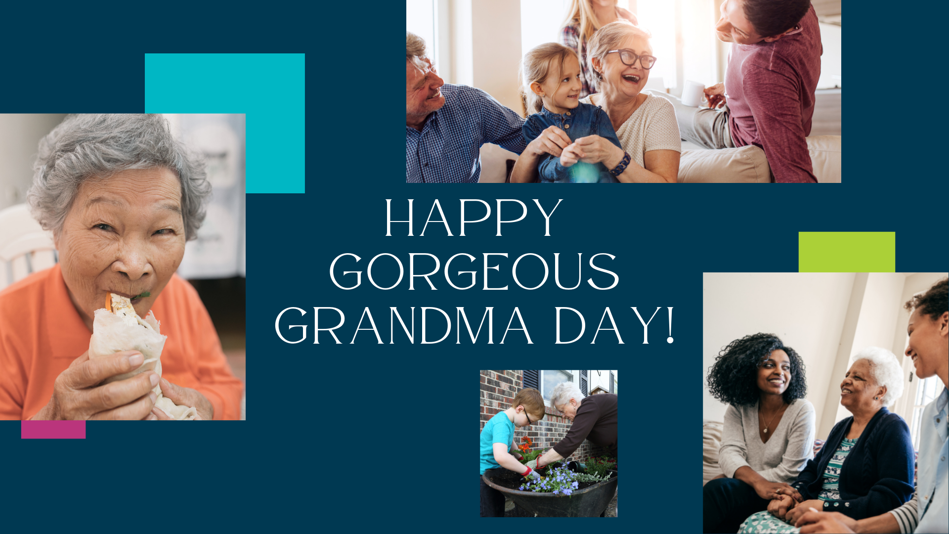 GORGEOUS GRANDMA DAY - July 23 - National Day Calendar